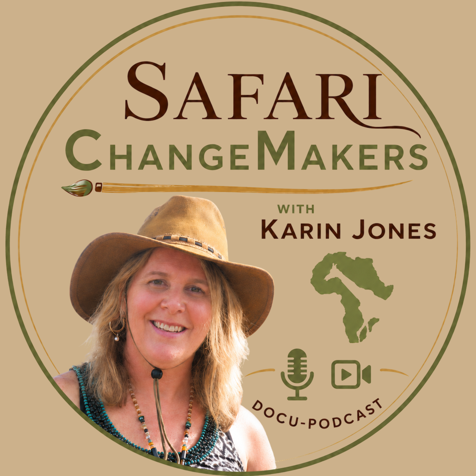 Karin Jones, host of the Safari ChangeMakers podcast